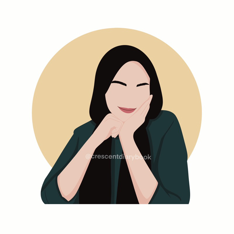 (SOFT FILE ONLY) CB08 - FACELESS ILLUSTRATION/ ILUSTRASI TANPA WAJAH/ ILUSTRASI MINIMALIS