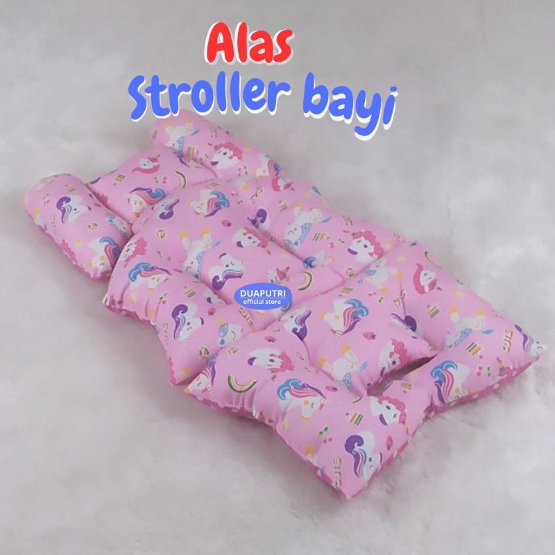 4in1 UNIVERSAL ALAS STROLLER BAYI CAR SEAT BOUNCER 5 LUBANG/SEAT PADDING/CAR SEAT/ALAS STROLER BAYI