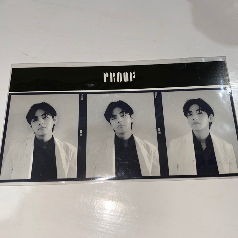 (READY STOCK) POB WV TRYPTICH PROOF BTS ALBUM WEVERSE SHOP TAEHYUNG