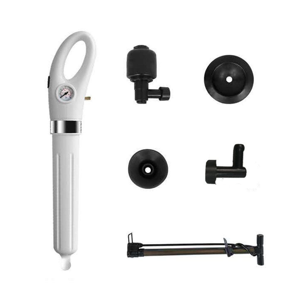 Tembakan Plunger Toilet Powerful Dredger - EM7 - White