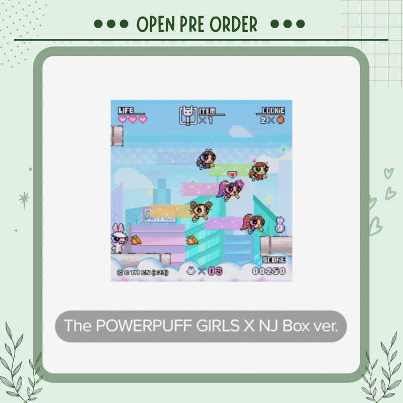 NewJeans 2nd EP 'Get Up'] (The POWERPUFF GIRLS X NJ Box ver.)