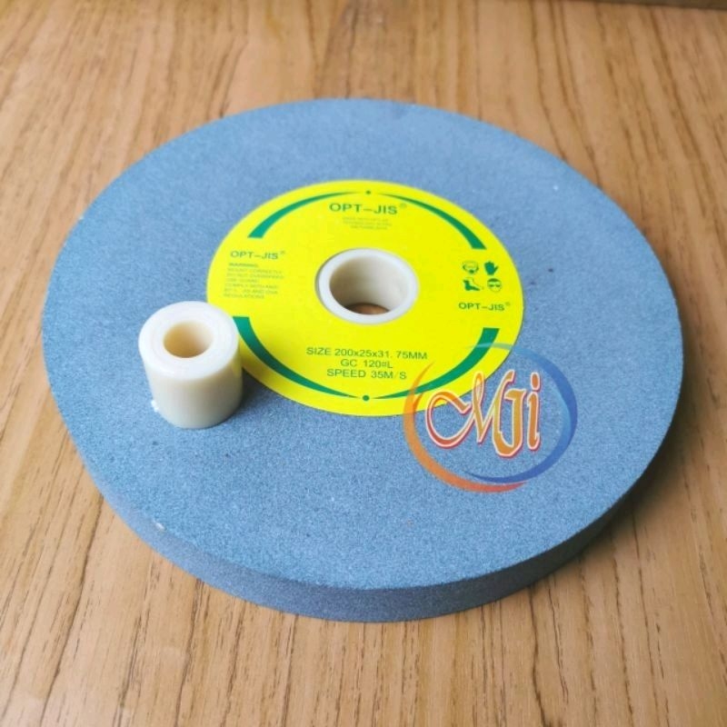 BATU GERINDA DUDUK 8 INCH GRIT 120 OPT MATA GERINDA ASAH POLES