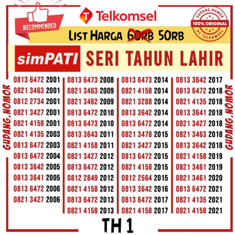 Nomor Cantik Simpati Nomor Cantik Telkomsel Nomer Cantik Telkomsel No Simpati Cantik Kartu Perdana Simpati Cantik