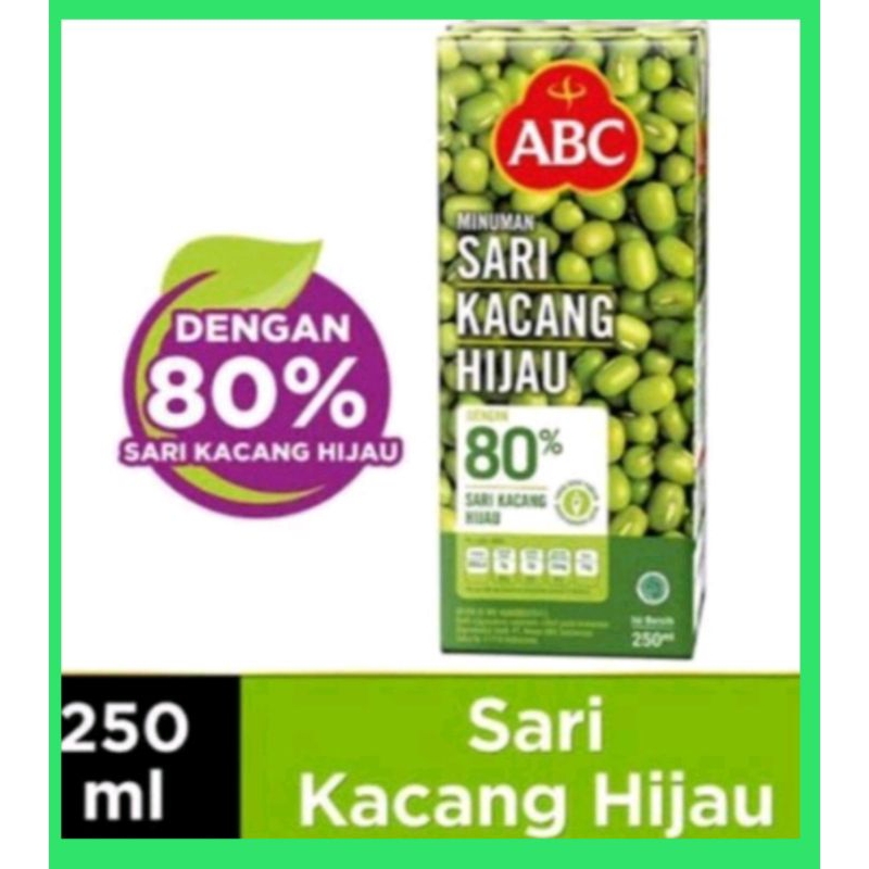

ABC sari kacang hijau 250 ml