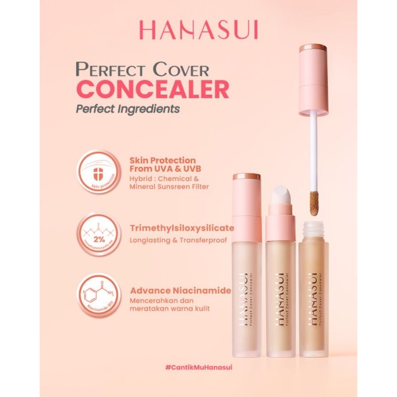 Hanasui Perfect Cover Concealer | Concealer Hanasui