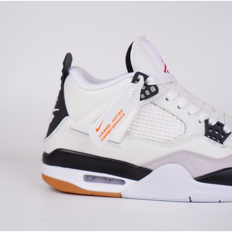 Sepatu Nike Jordan 4 SB Militari White Black