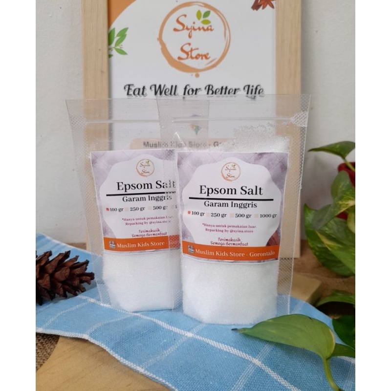 

Epsom Salt / Garam Inggris 100gr