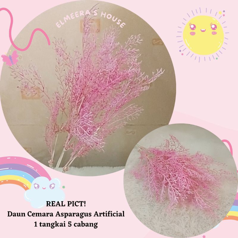 Daun Cemara Asparagus Artificial