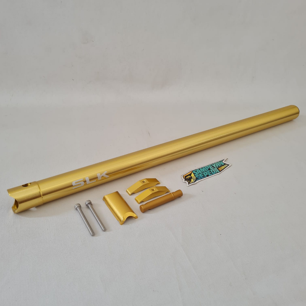 Seatpost Cagak Tiang Sadel 31.8 Panjang 580mm SLK