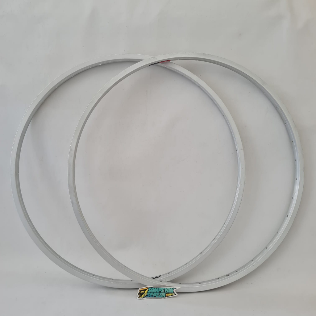 Velg Araya 26x1 3/8 Lubang 36H KP81 Almini Chrome Rims Velg Sepeda Jengki Mini Rem Vbrake DiscBrake