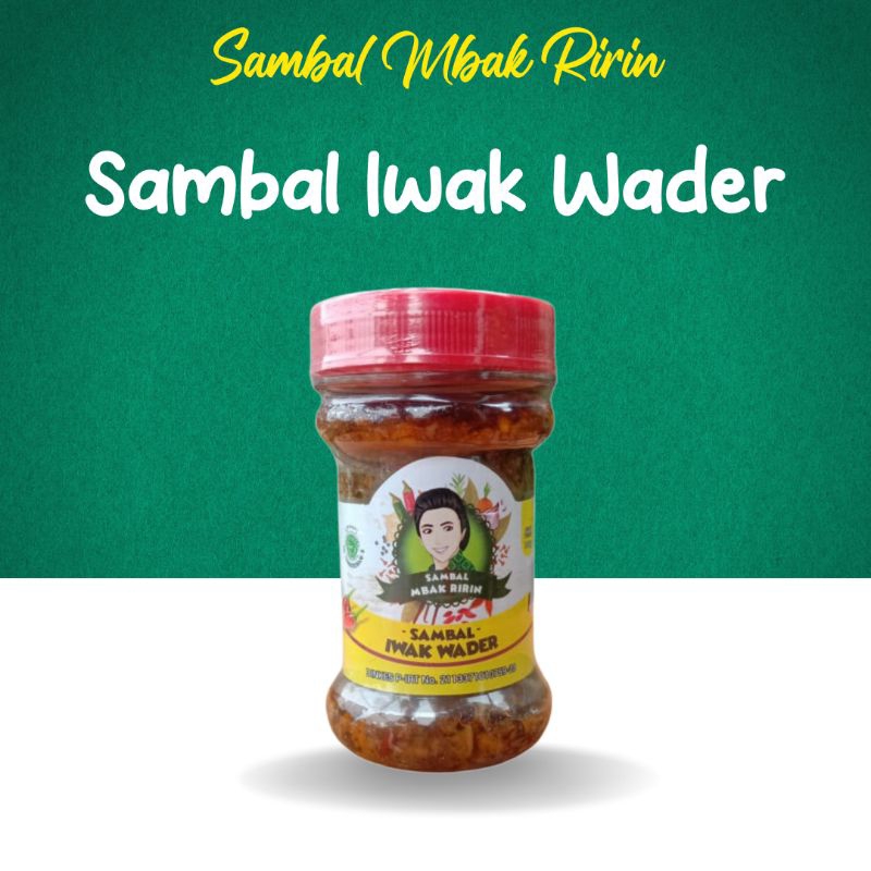 

Sambal Mbak Ririn Sambal Iwak Wader Sambel Botol Khas Magelang