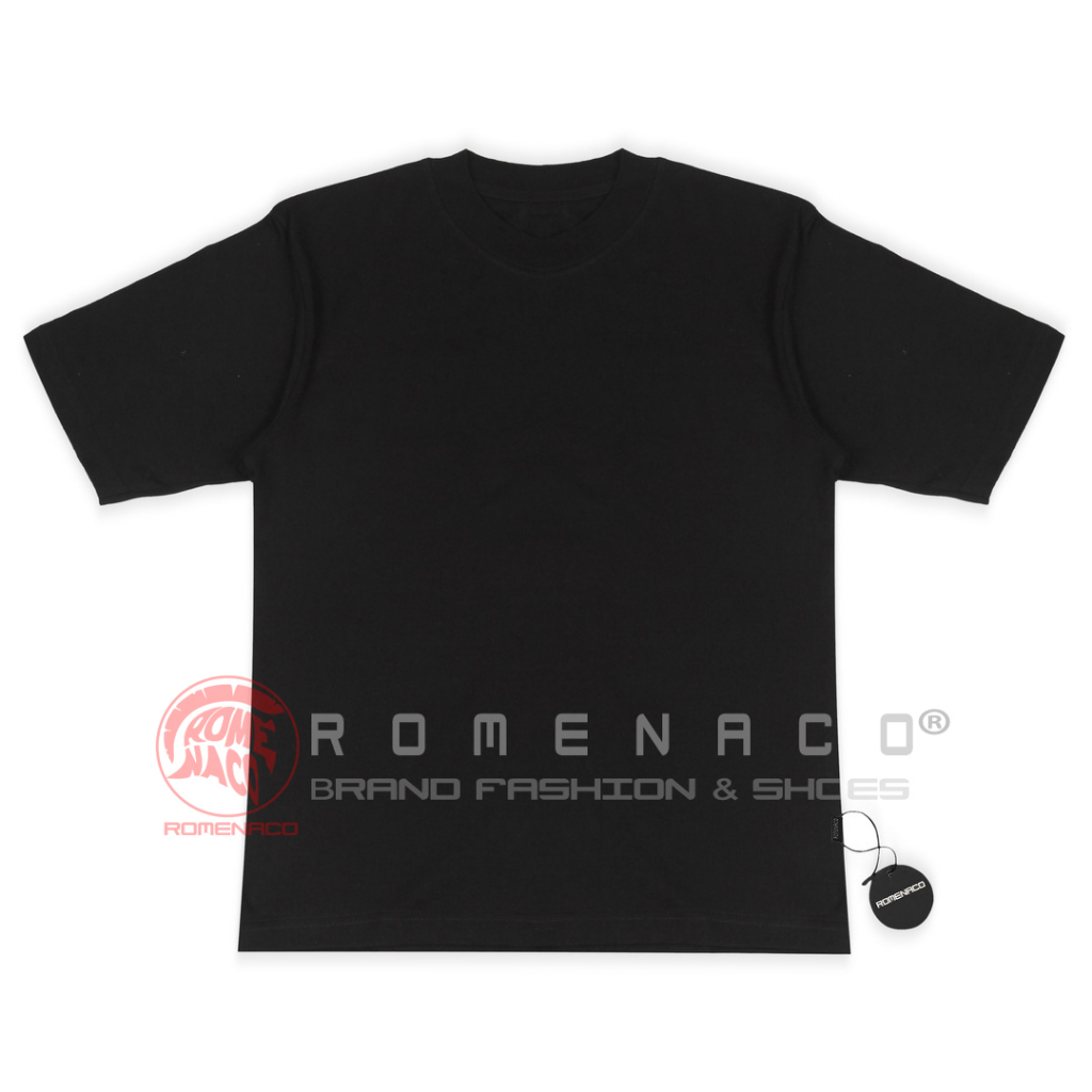 Romenaco Kaos All Size Wanita Warna Hitam R139