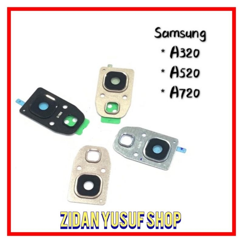 KACA KAMERA LENSA CAMERA SAMSUNG GALAXY A3 2017 / A320 / A5 2017 / A520 / A7 2017 / A720 ORIGINAL