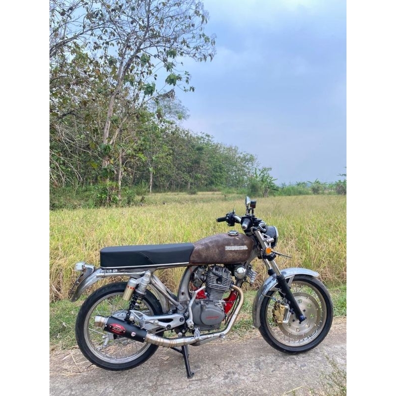 KNALPOT CTS KOMPETISI BLACK CB GL MP TIGER