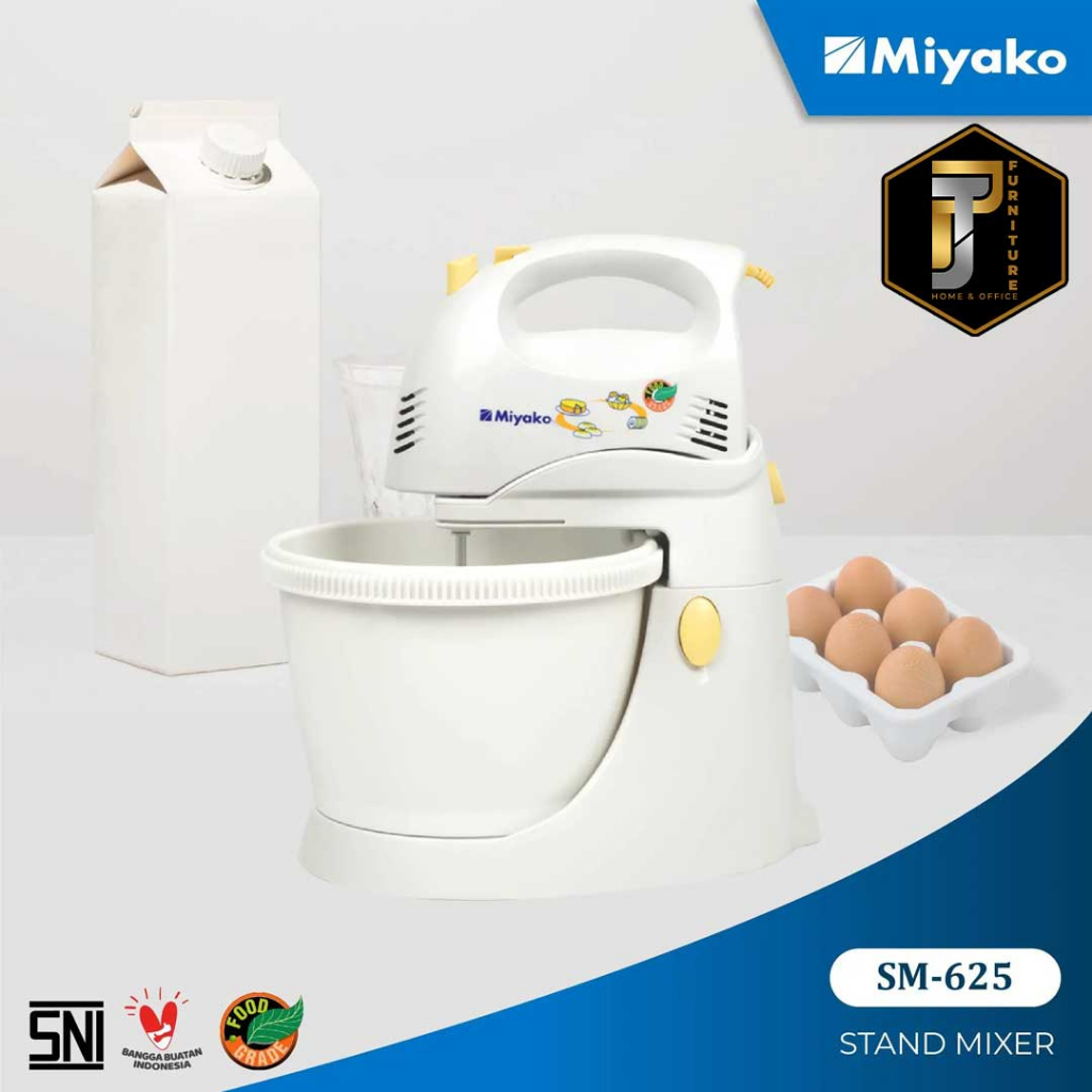 Stand Mixer 2in1 Kapasitas 3.5L Miyako SM 625 Murah Pontianak
