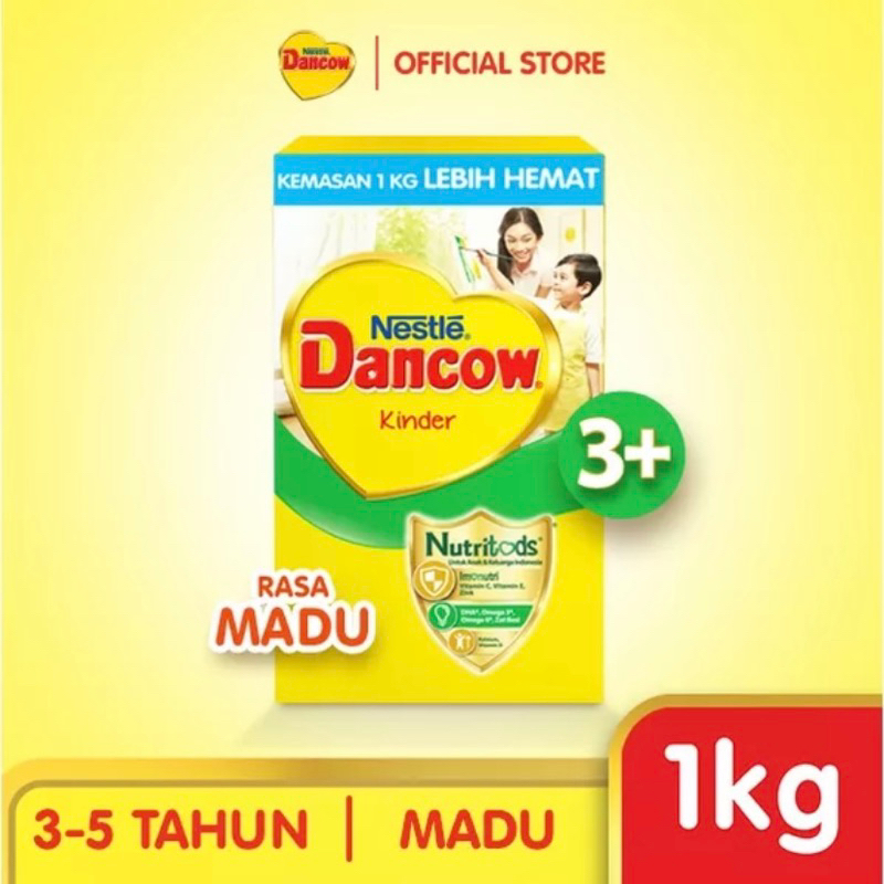 

Nestle Dancow 3+ Madu, Vanilla 1kg