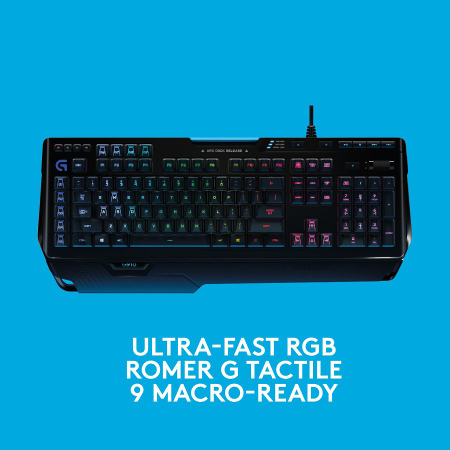 Logitech G910 Orion Spectrum Keyboard Gaming Mechanical RGB