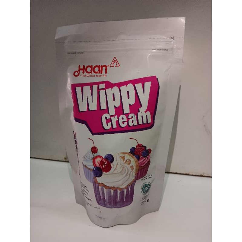 

Haan Wippy Cream 200g Whipped Cream Bubuk Haan