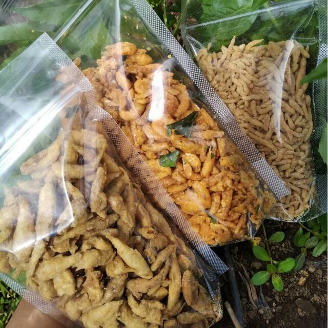 

50 gram Keripik Wader Krispi / Cetul Cetol Cethol Tetol Teri Nasi Krispi / Udang Krispi / Baby Fish Rawa