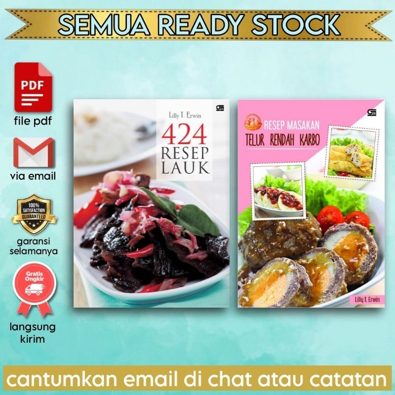 

[Indonesia] 424 Resep Lauk, Resep Masakan Telur Rendah Karbo