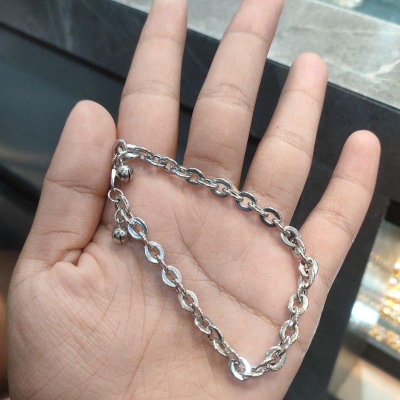 Gelang rantai Emas 8karat