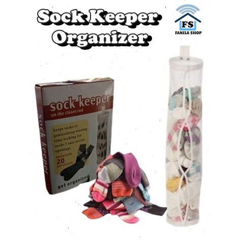 Sock Keeper Organizer Tempat Simpan Kaos Kaki Celana Dalam