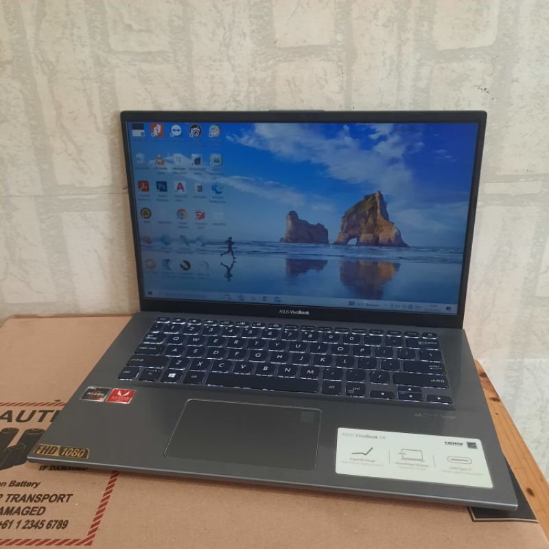 Laptop Asus VivoBook X415EA Cor i3-1115G4 Ram 8Gb/SSD 256Gb+HDD 1Tb(doble penyimpanan) Keyboard backlight