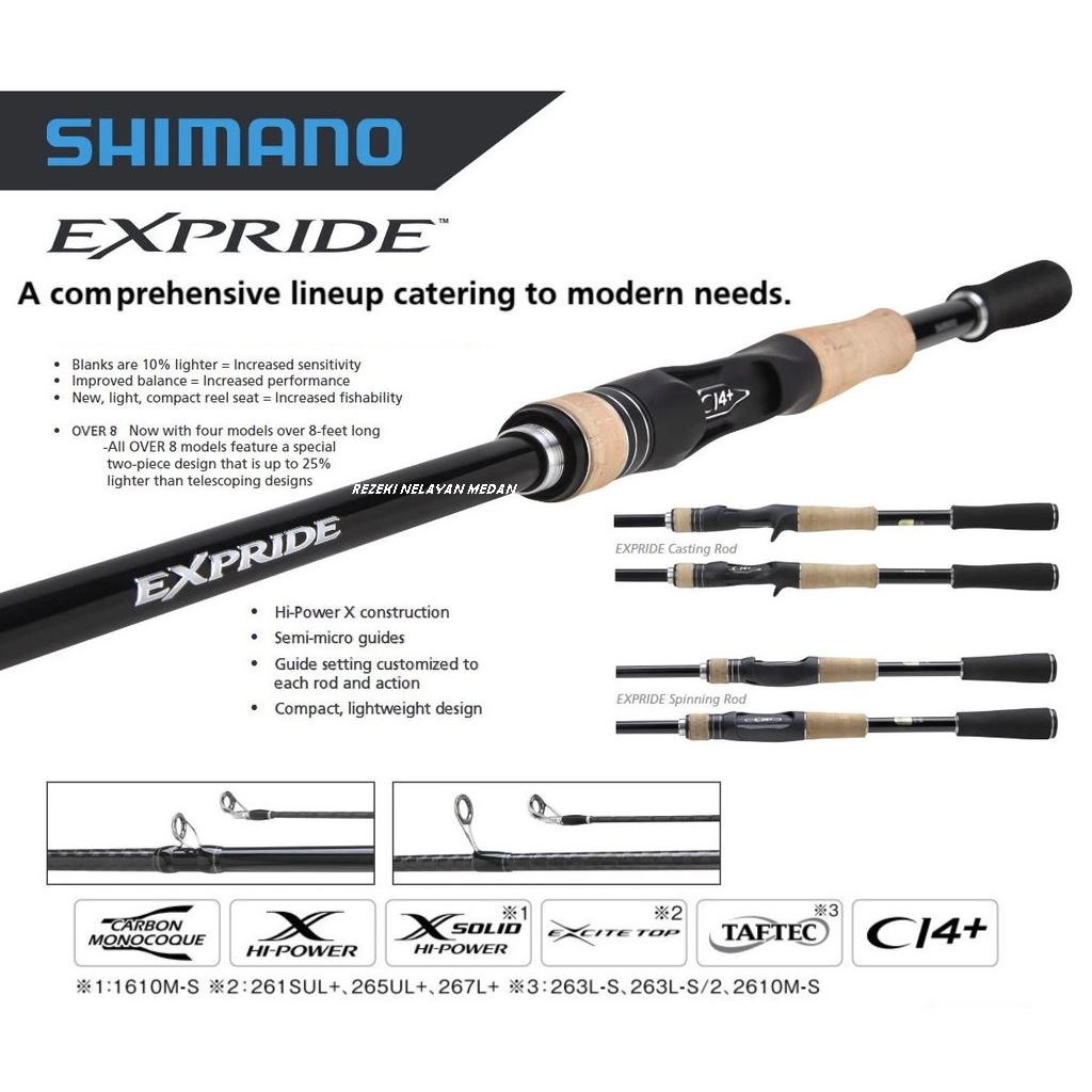 JORAN SHIMANO EXPRIDE 2017 | Joran Castingan SHIMANO