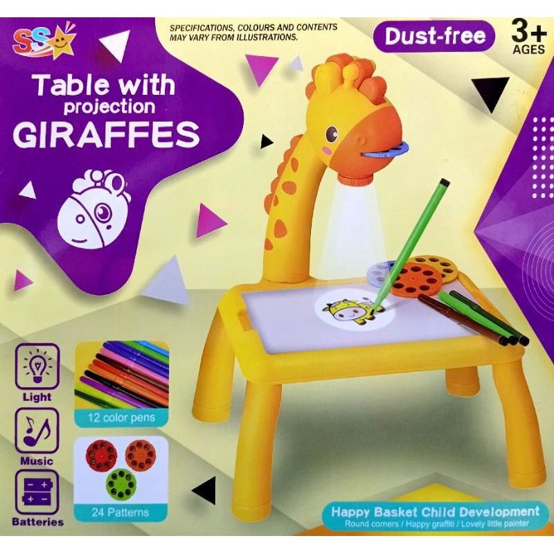 

MEJA BERMAIN ANAK LED PROJECTOR DRAWING BOARD