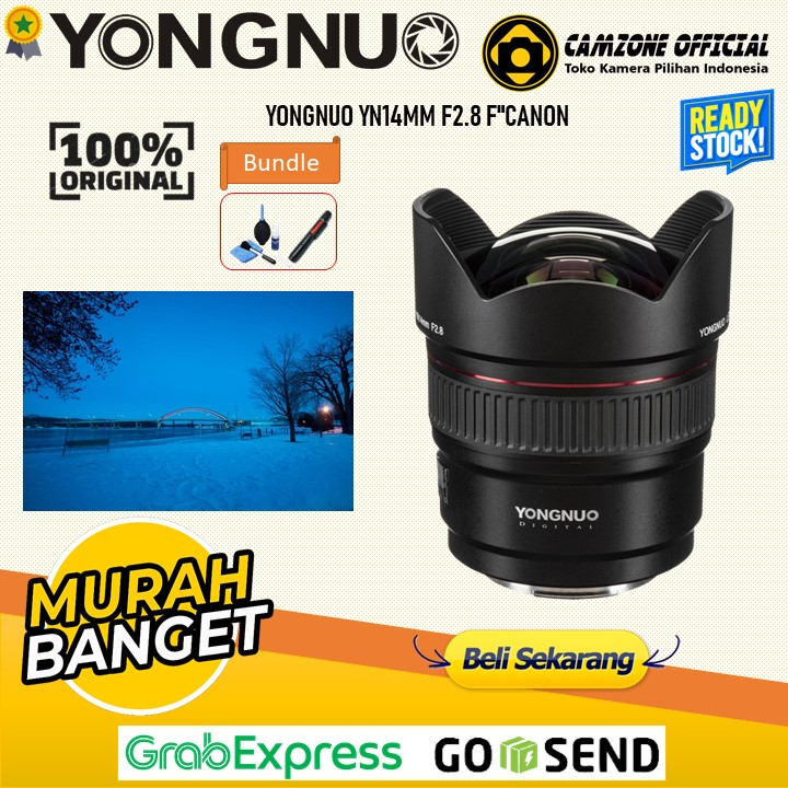 Yongnuo YN 14mm f/2.8 Lens for Canon EF