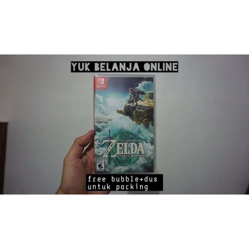 Nintendo Switch The Legend of Zelda-Tears of the Kingdom (MDE/English)