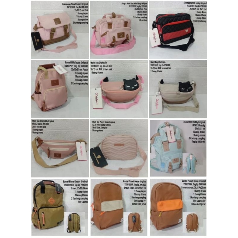 Link CO Tas Branded Matahari Original by kakimanja.id