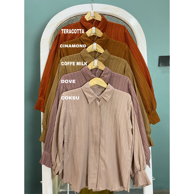 PGMT - Kemeja Balon Atasan Lady Crush Atasan Kemeja Wanita Balon Baby Crush Kekinian