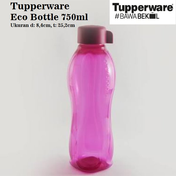 Tupperware Eco Bottle 750ml Botol Minum