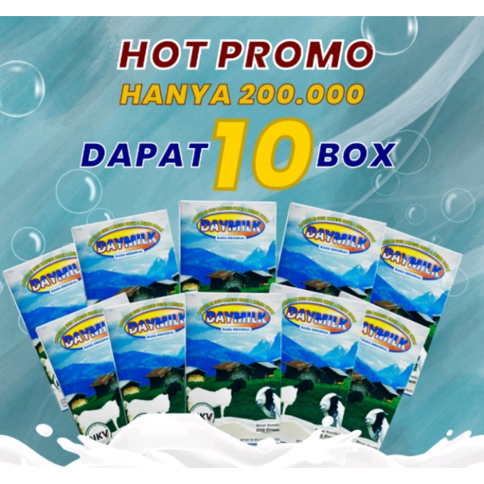 

Susu Daymilk Paket 10 Box - Kendari