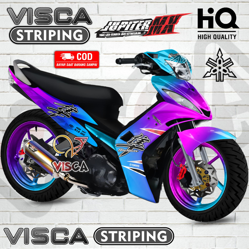 Decal Jupiter MX Old - Stiker MX Old - Dekal MX Old Full Body - Striping Jupiter MX Old Variasi - De