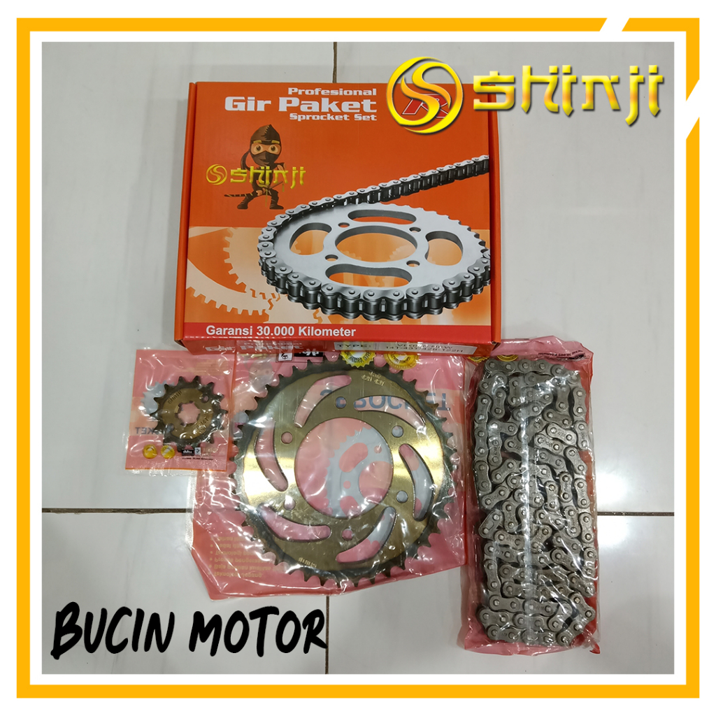 GIR SET GEAR PAKET VIXION OLD, VIXION NEW, VIXION R SHINJI