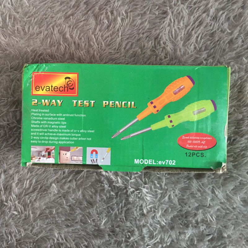 Tespen warna~Tespen bagus~Alat listrik (12 pcs)