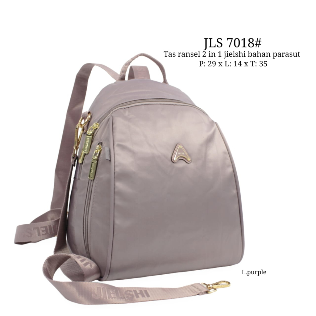 Tas Ransel Wanita | Tas Punggung Import 2IN1 Jielshi #JLS 7018