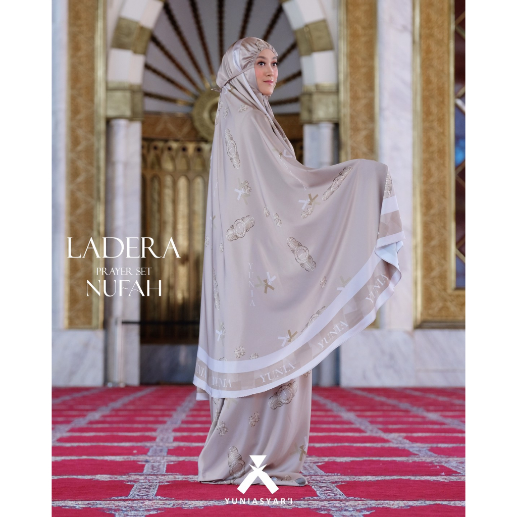 Yunia Syari / Prayer Set / Mukena / Ladera Series / Nufah / Alat Shalat