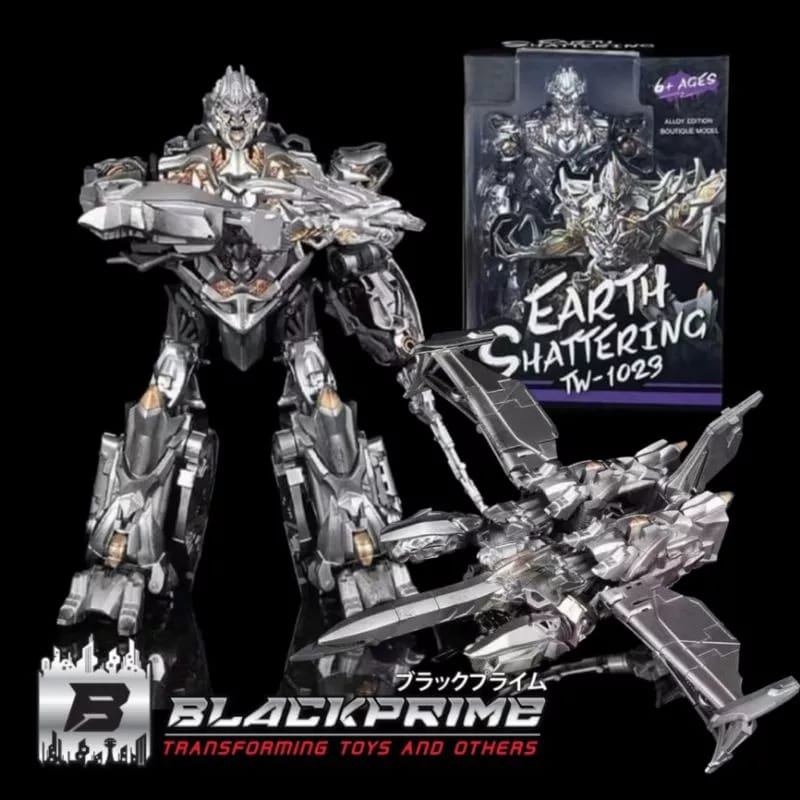 Mainan Robot Transformers Megatron Baiwei Earth Shattering TW-1023