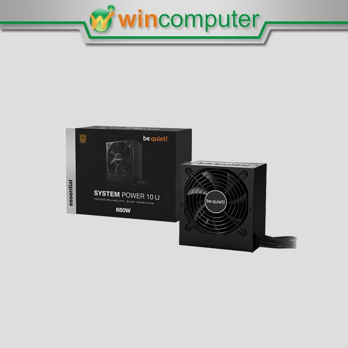 Power Supply PSU Be Quiet! SYSTEM POWER 10 U 650W 80+ Bronze