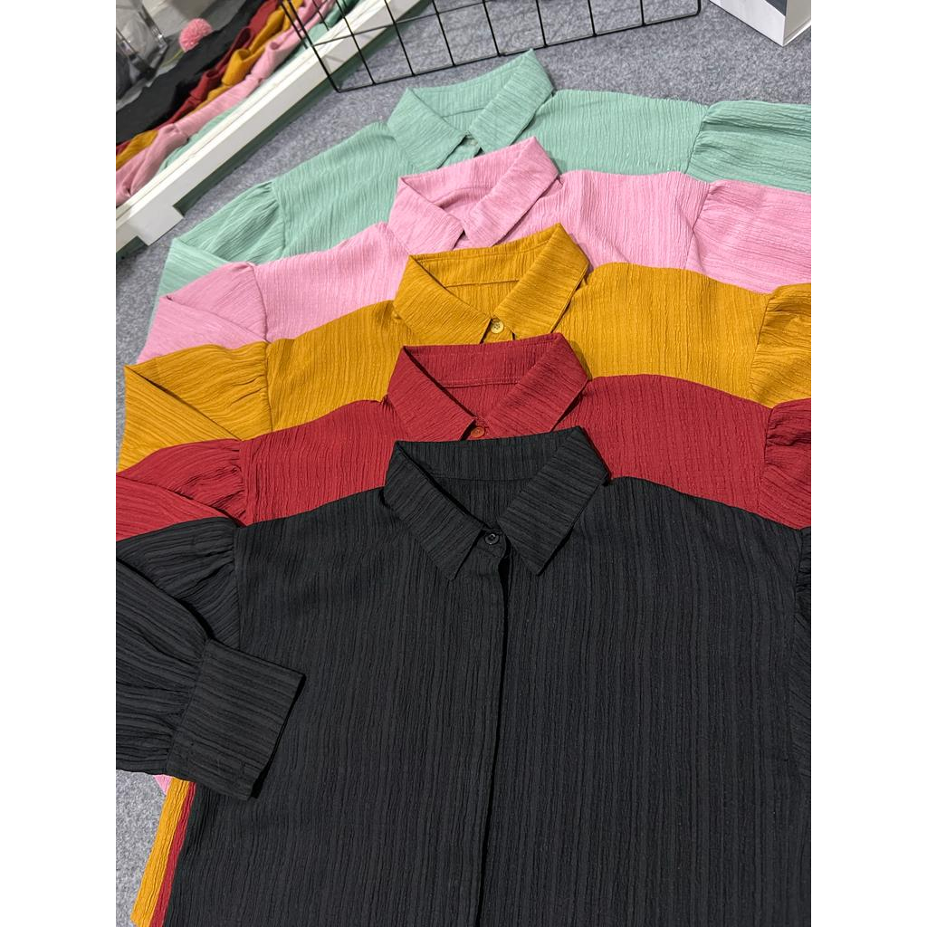 Cherry_ blouse05 | kemeja ladycrush wanita | blouse panjang wanita