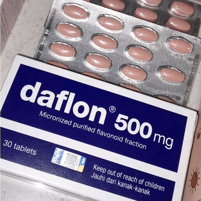 Daflon 500mg per strip isi 15s EXP2025 Original