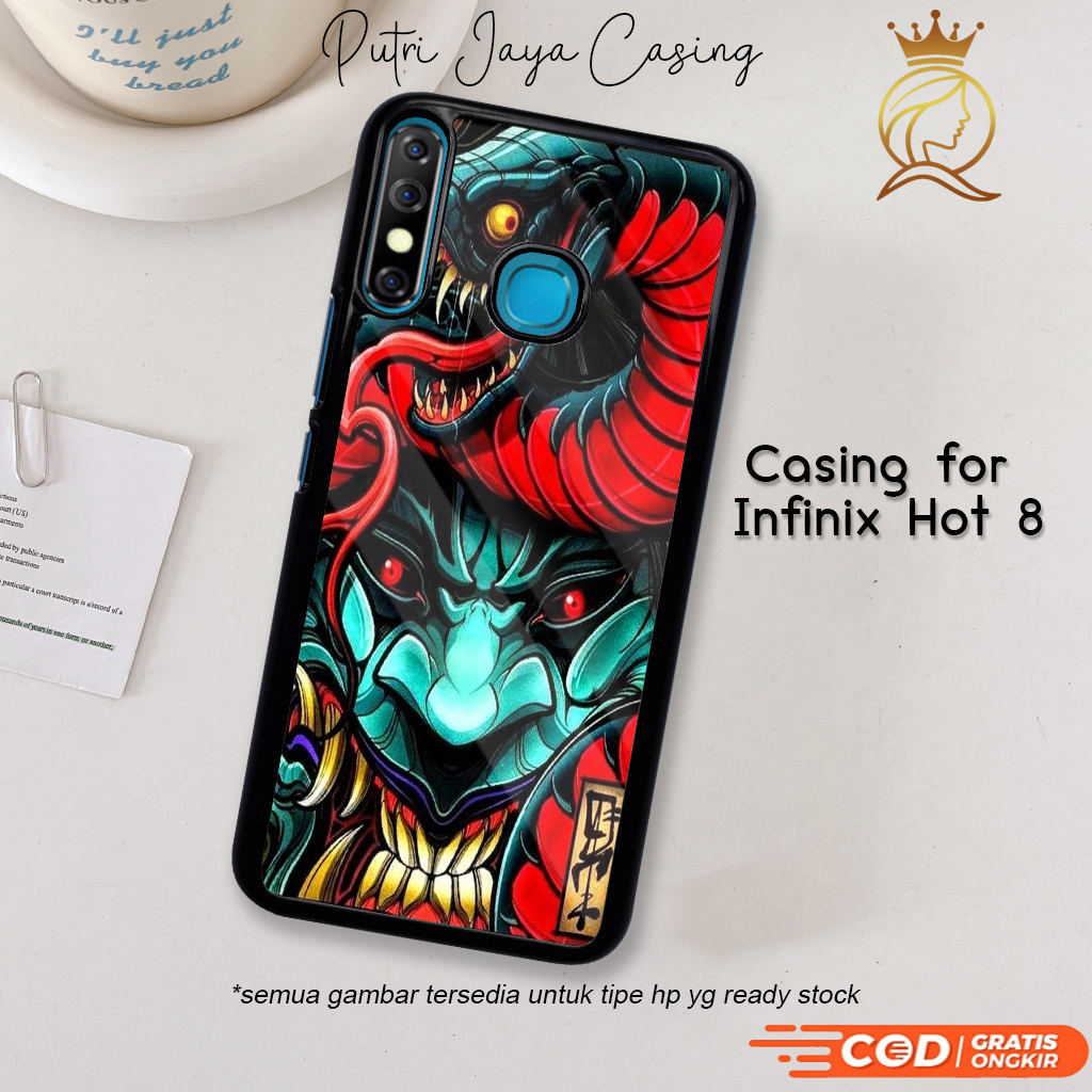 Case Hp Infinix Hot 8 Casing Infinix Hot 8 Motif GRFTY 06 Casing Terbaru Case Karakter Lucu Keren Ca