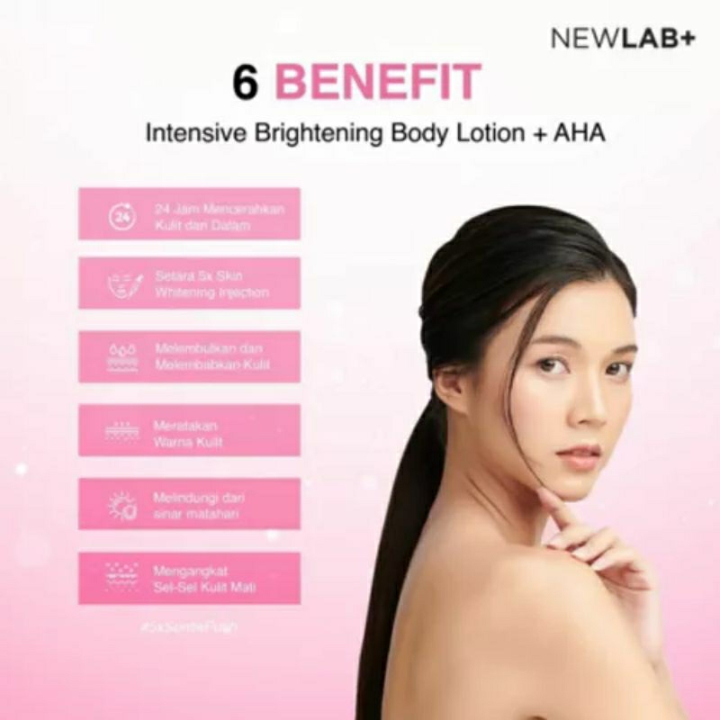 NEWLAB BRIGHTENING BODY LOTION AHA