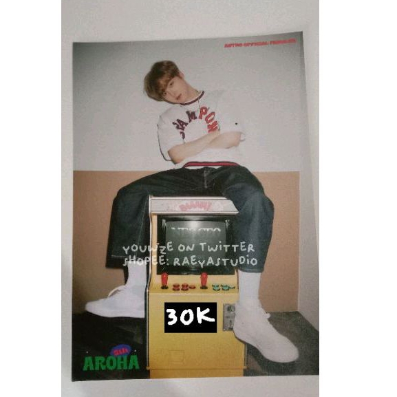 poster sanha 5th gen astro murah