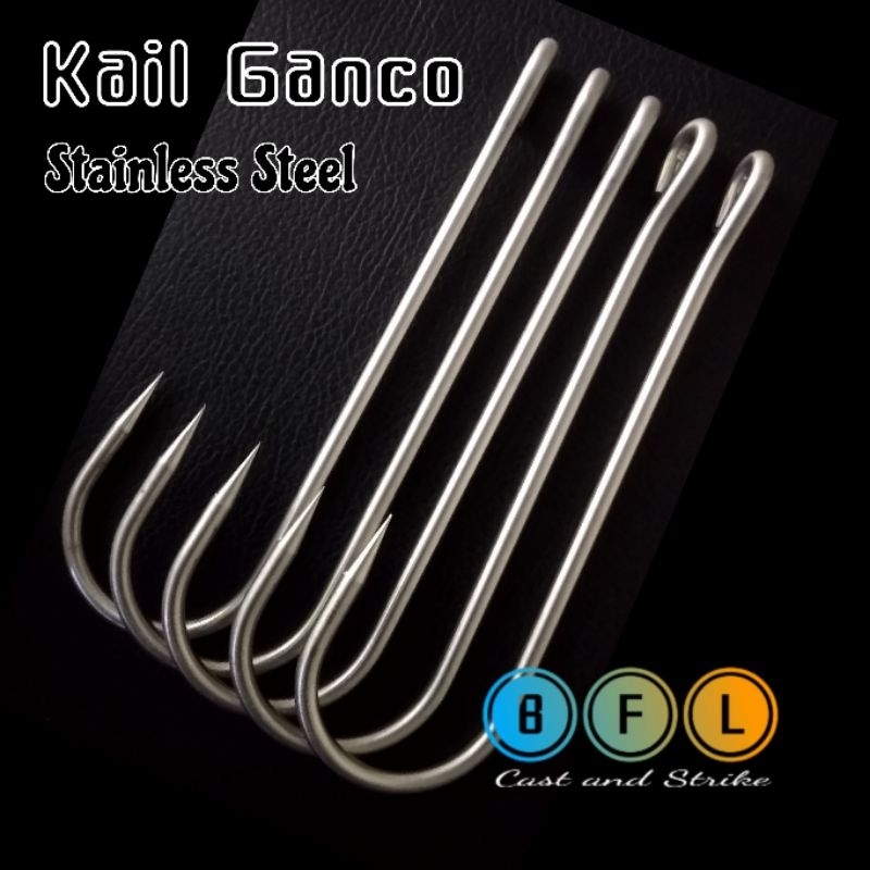 Kail Kait Ganco Ikan Stainless Steel