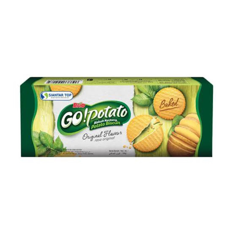 

Brio Go Potato Biskuit Kentang (104g)