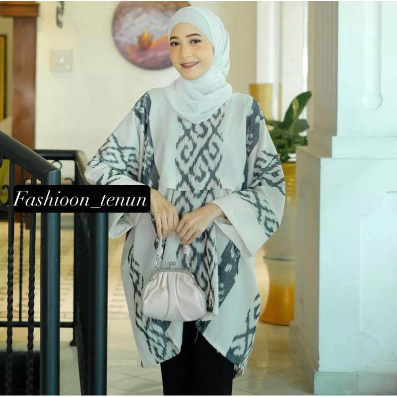 KAFTAN SEROJA BATIK TENUN